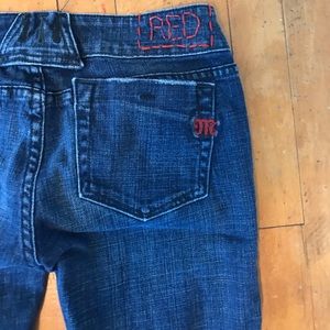 Red by Miss Me Jeans boot cut size 27
